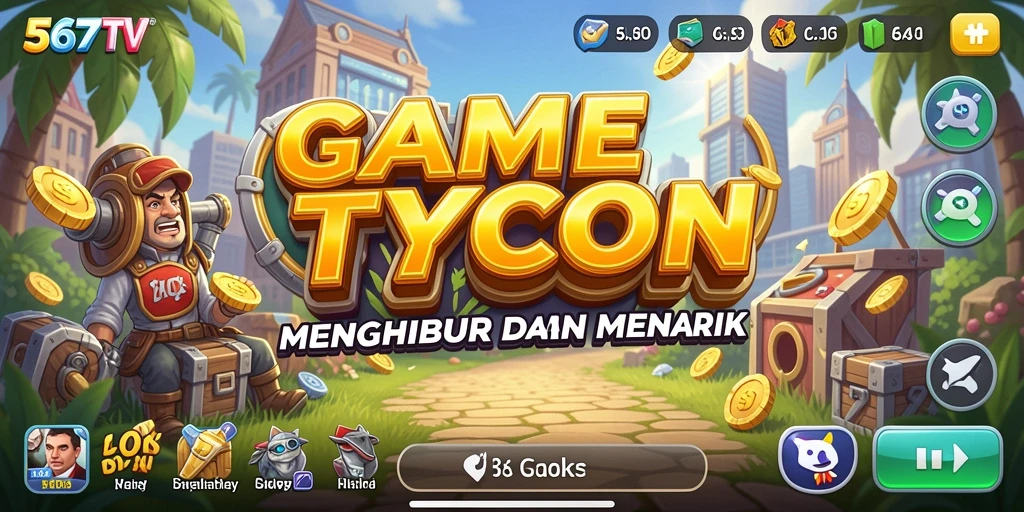Tampilan gameplay 567TV yang memukau dan interaktif.