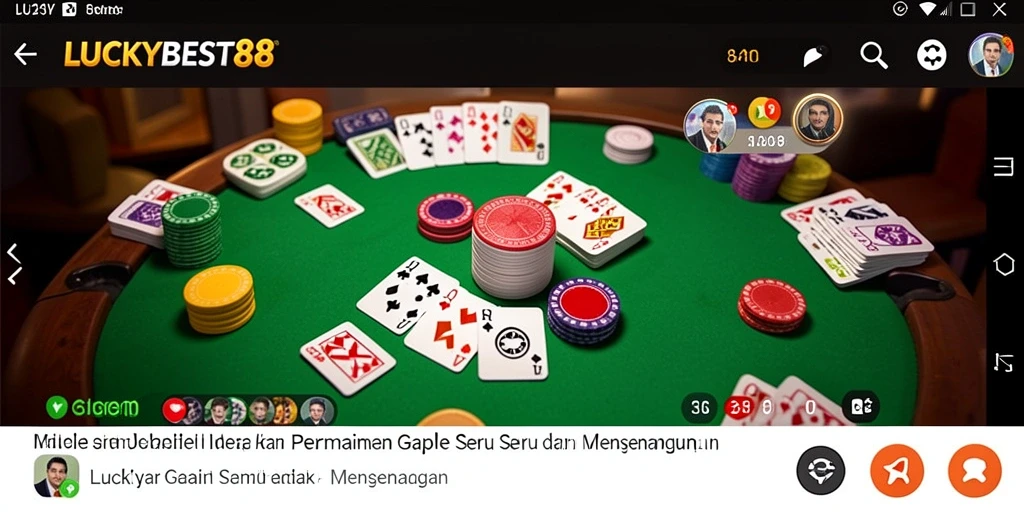 Tampilan gameplay LUCKYBEST88 yang seru dan interaktif.