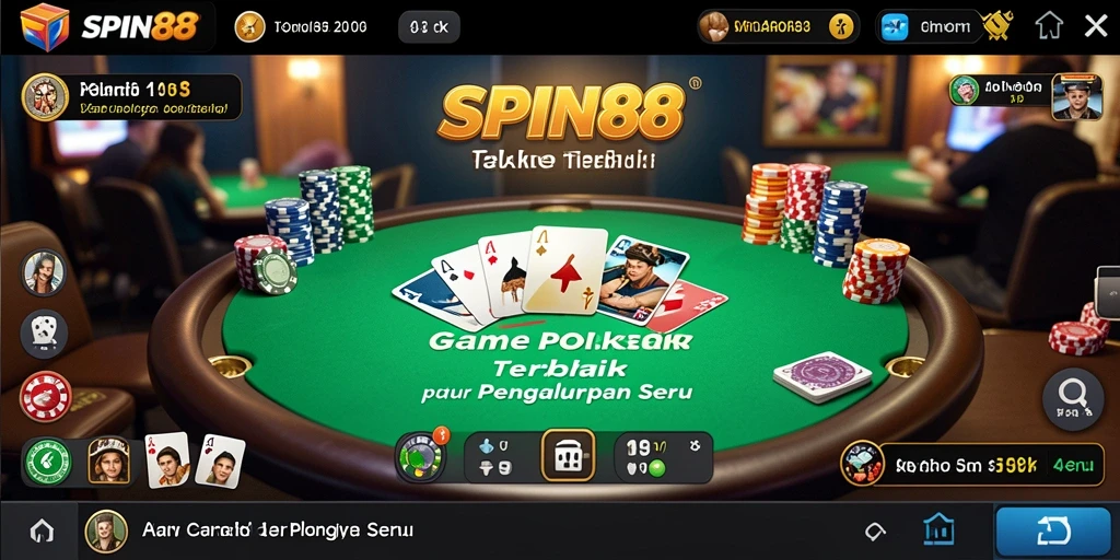 Gambaran mendetail gameplay SPIN88 yang mengasyikkan.