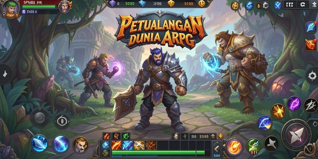 Tampilan gameplay SPN88 yang mendebarkan dalam petualangan ARPG.