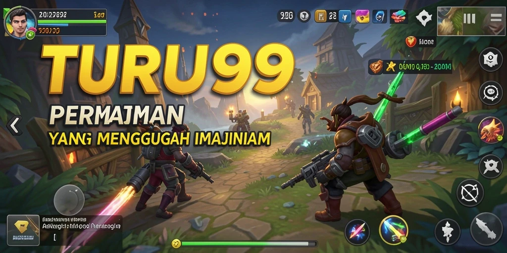 Tampilan gameplay menarik dan penuh strategi di TURU99.